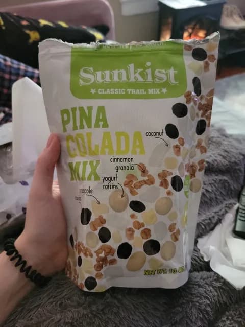 Sunkist Classic Trail Mix Pina Colada Mix