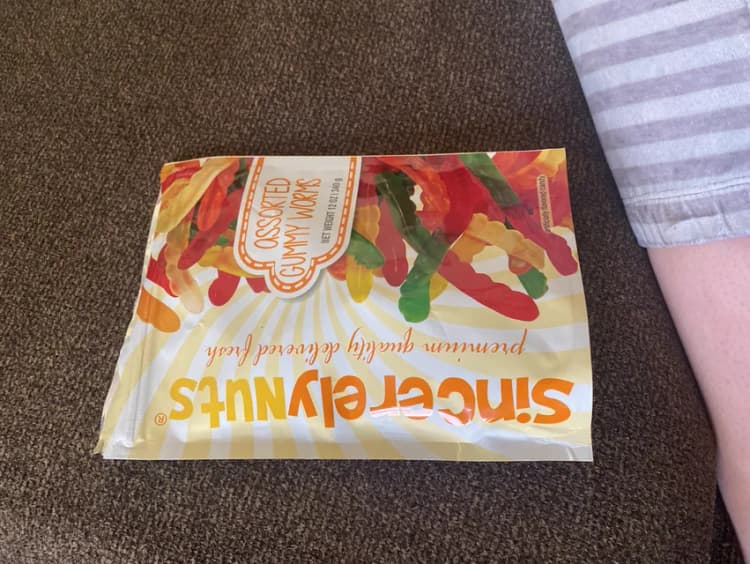 Sincerely Nuts Assorted Gummy Worms