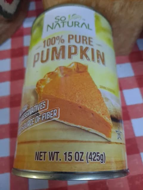 So Natural 100% Pure Pumpkin