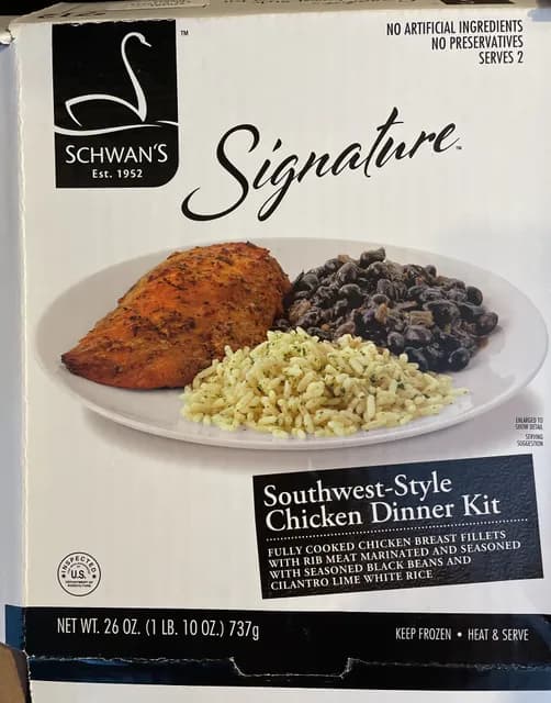 Schwan'S Signature Southwest-Style Chicken Dinner Kit