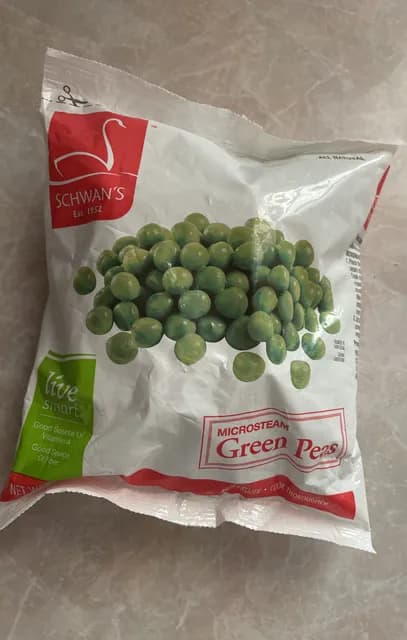 Schwan'S Microsteam Green Peas
