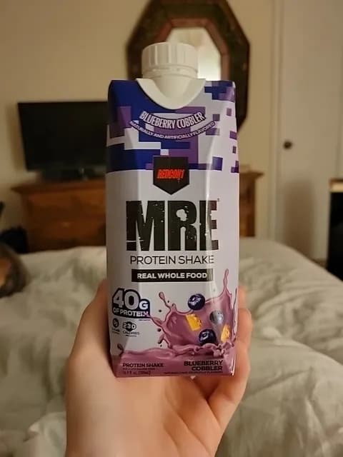 Redcon1 Mre Protein Shake, Blueberry Cobbler Flavor