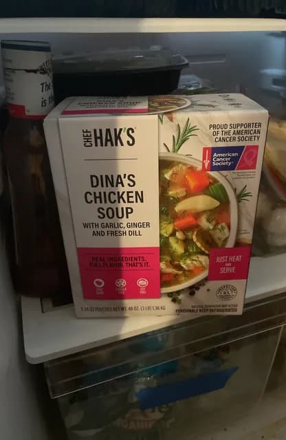 Chef Hak'S Dina'S Chicken Soup With Garlic, Ginger And Fresh Dill