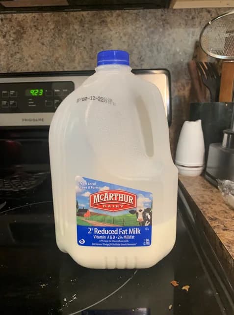 Mcarthur Dairy 2% Reduced Fat Milk