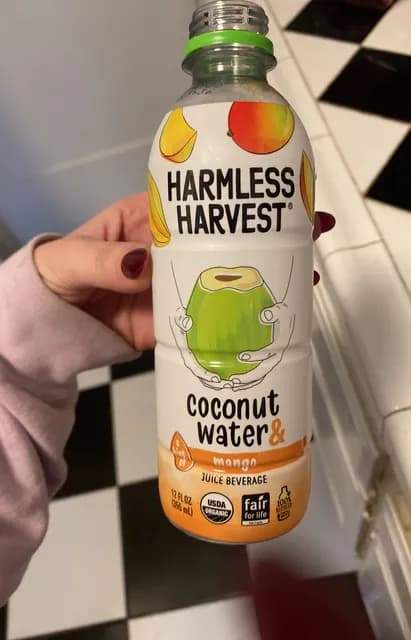 Harmless Harvest Coconut Water & Mango Juice Beverage