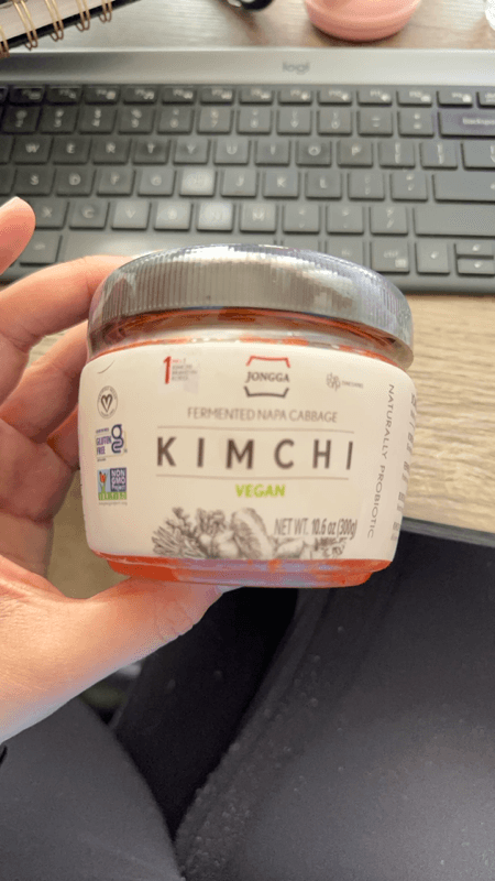 Jongga Kimchi Fermented Napa Cabbage Vegan