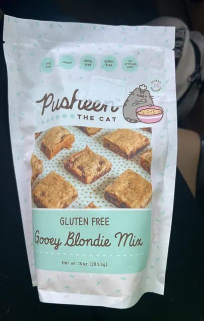 Pusheen The Cat Gluten Free Gooey Blondie Mix