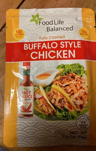Food Life Balanced Fully Cooked Buffalo Style Chicken