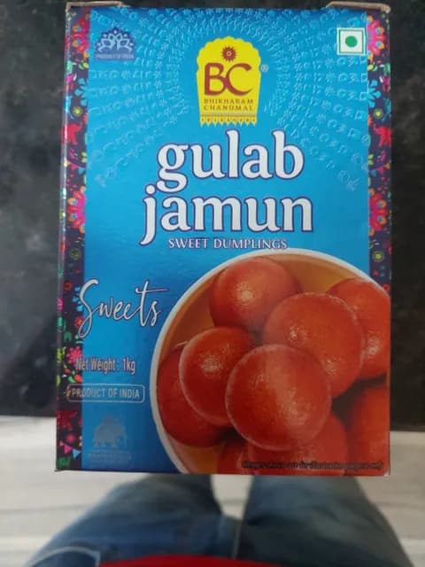Bhikharam Chandmal Gulab Jamun Sweet Dumplings