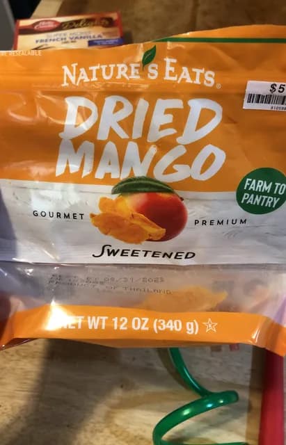 Nature'S Eats Sweetened Dried Mango