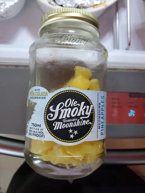 Ole Smoky Tennessee Moonshine Pineapples With Pina Colada