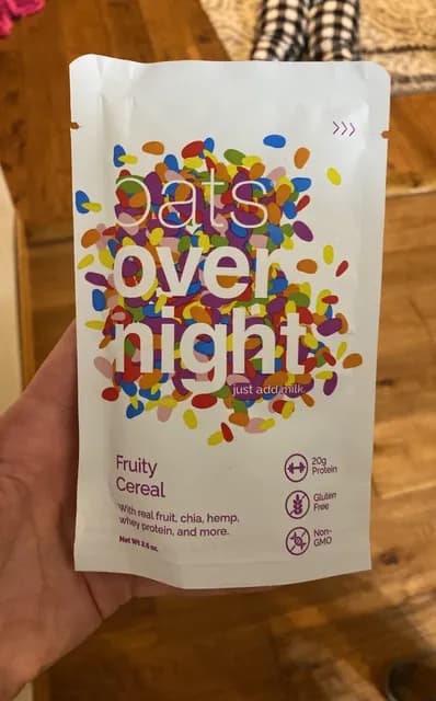 Oats Overnight Fruity Cereal