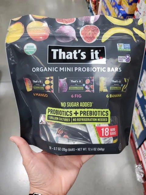 Is it Sesame Free? That's It Organic Mini Prebiotic Bars