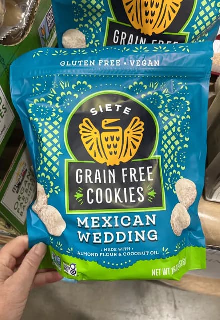 Siete Mexican Wedding Grain Free Cookies