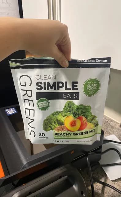 Clean Simple Eats Peachy Green Mix