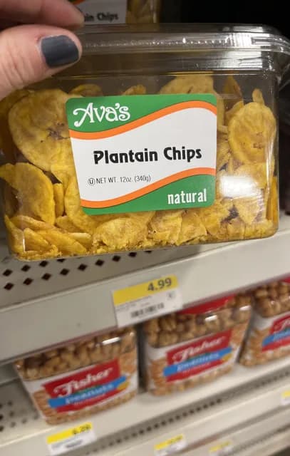 Ava'S Natural Plantain Chips