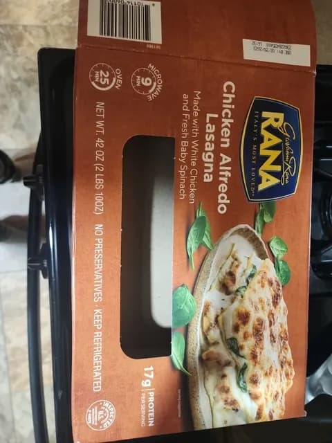 Giovanni Rana Chicken Alfredo Lasagna