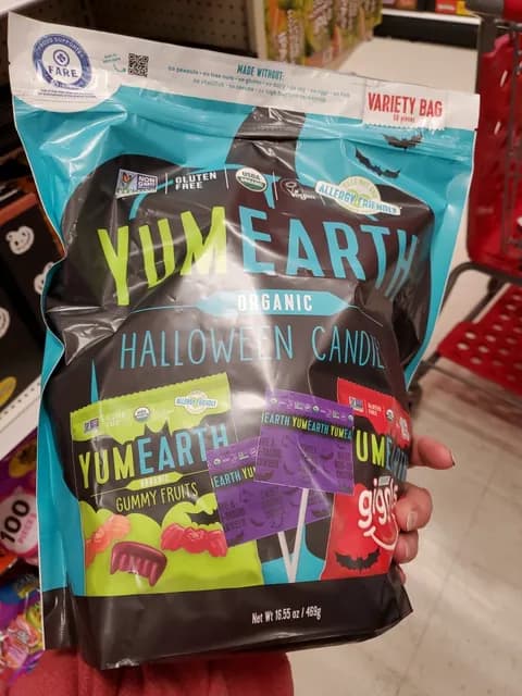 Yumearth Organic Halloween Candies Variety Bag
