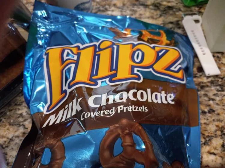 Flipz Milk Chocolate Covered Pretzels