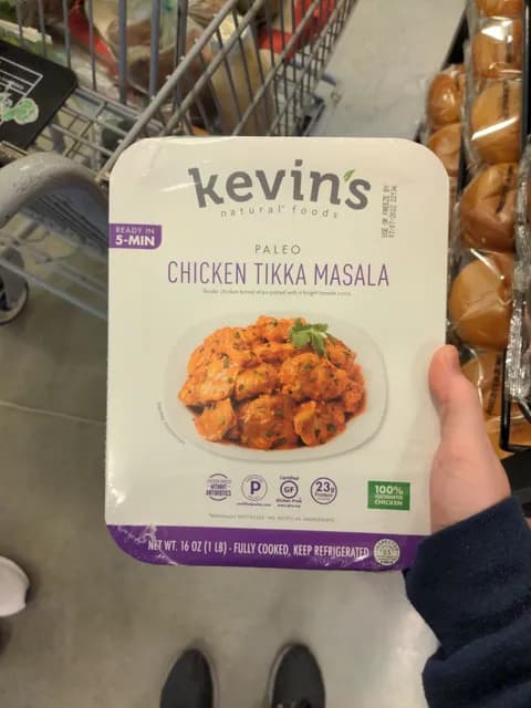Kevin'S Natural Foods Chicken Tikka Masala