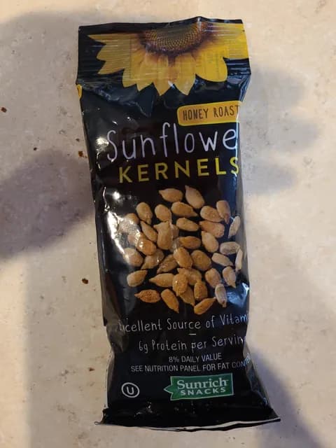 Sunrich Snacks Honey Roasted Sunflower Kernels