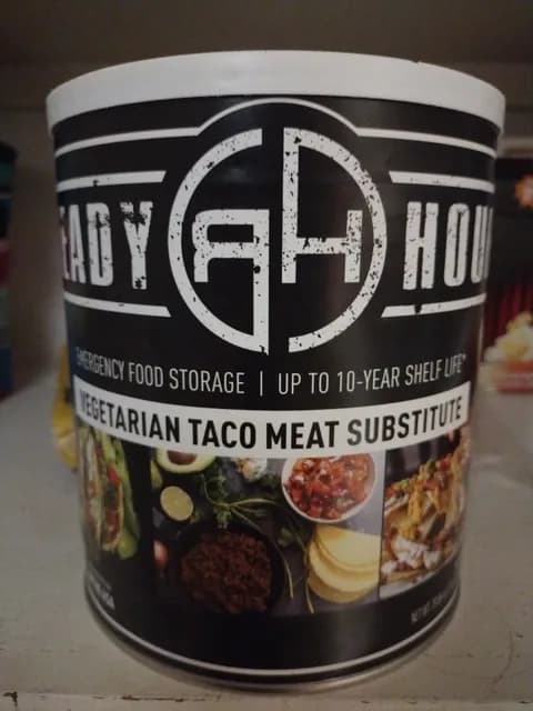 Ready Hour Vegetarian Taco Meat Substitute