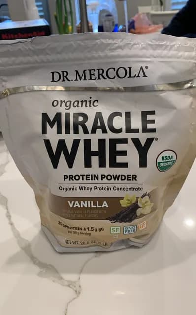 Dr. Mercola Organic Miracle Whey Protein Powder Vanilla
