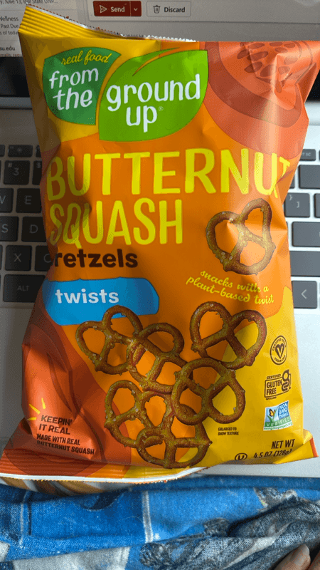 Is it Oats Free? From The Ground Up Pretzel Twist Butternut Squash