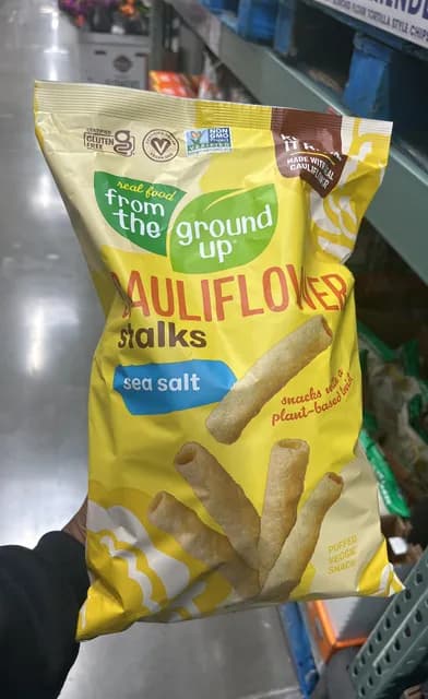 Real Food From The Ground Up Sea Salt Cauliflower Stalks