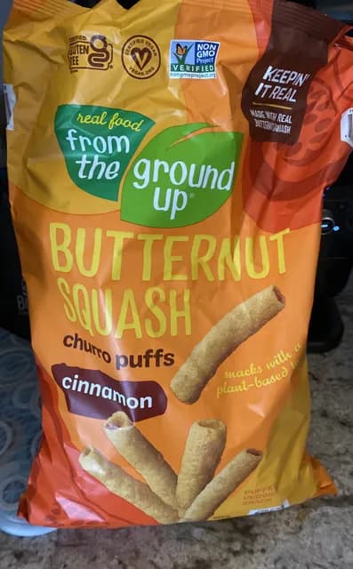 Real Food From The Ground Up Butternut Squash Churro Puffs Cinnamon