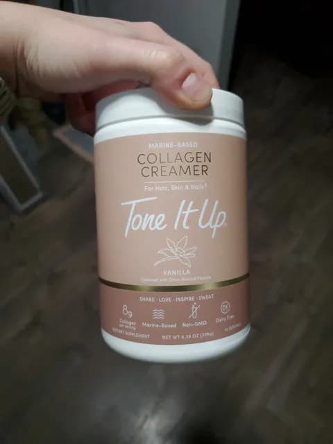 Tone It Up Vanilla Marine-Based Collagen Creamer