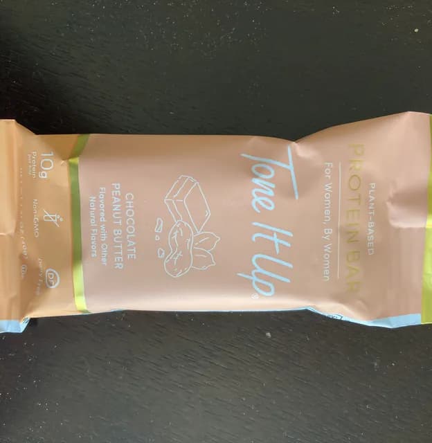 Tone It Up Plant-Based Chocolate Peanut Butter Protein Bar