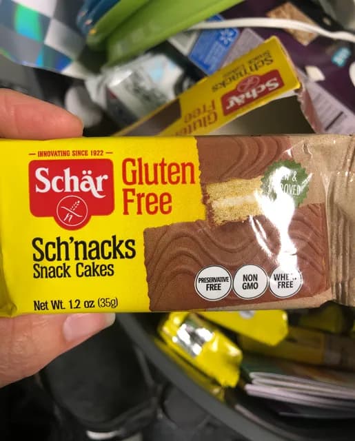 Schar Gluten-Free Sch'Nacks Snack Cakes