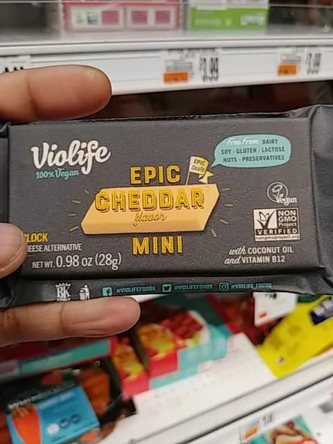 Violife Epic Cheddar Flavor Mini
