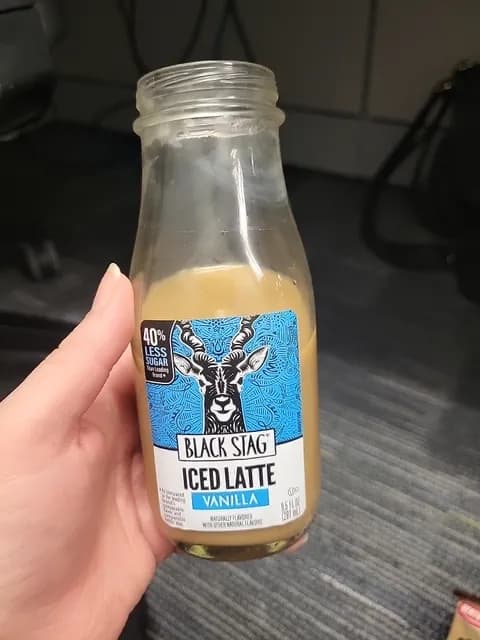 Black Stag Vanilla Iced Latte