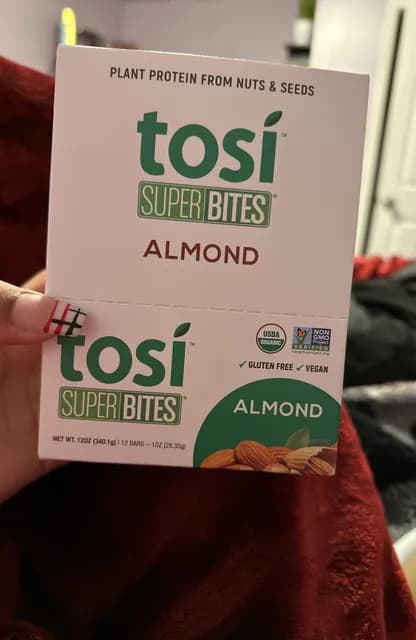 Tosi Superbites Almond Bars