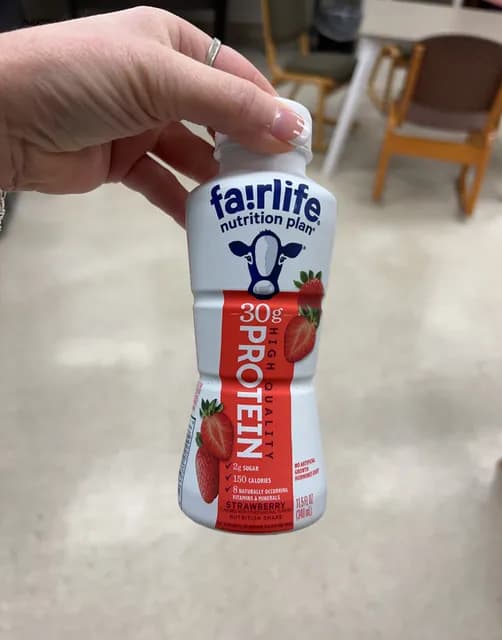 Is it Fish Free? Fa!rlife Nutrition Plan Strawberry