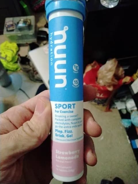 Nuun Hydration Sport For Exercise Strawberry Lemonade