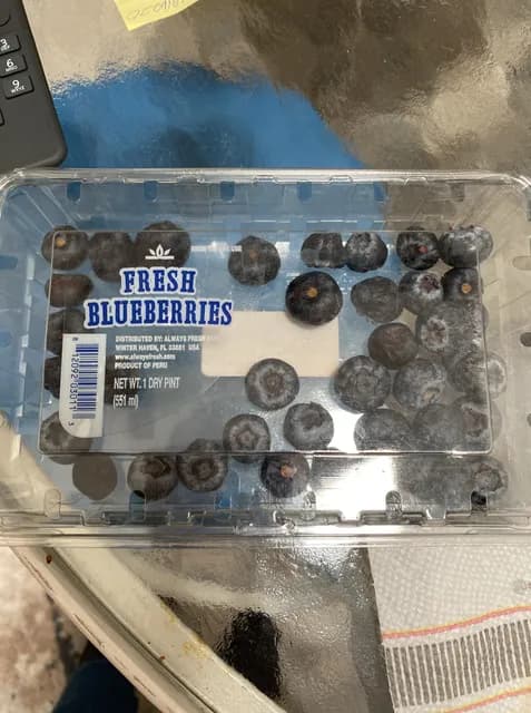 Always Fresh Farms Fresh Blueberries