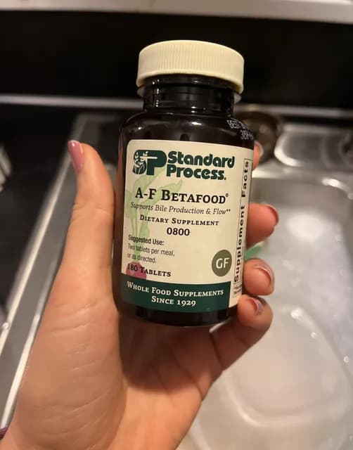 Standard Process A-F Betafood 0800 Dietary Supplement