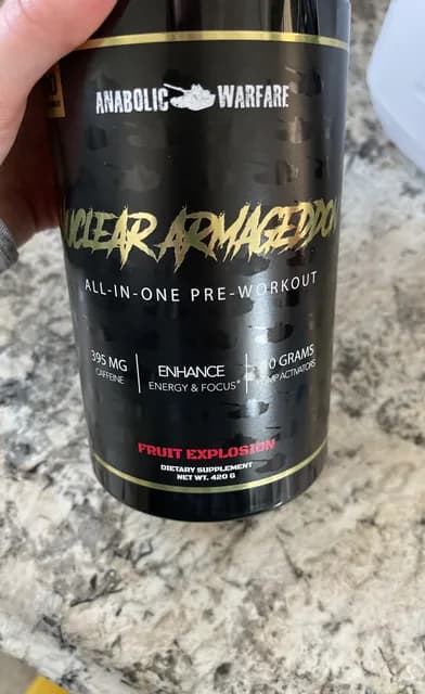 Anabolic Warfare Nuclear Armageddon All-In-One Pre-Workout Fruit Explosion