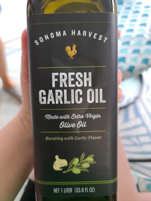 Sonoma Harvest Fresh Garlic Oil
