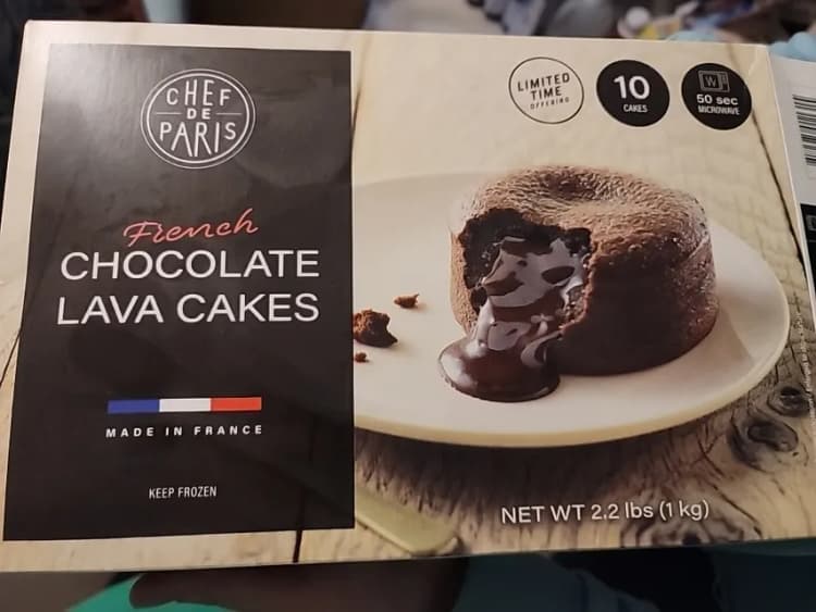 Chef De Paris French Chocolate Lava Cake