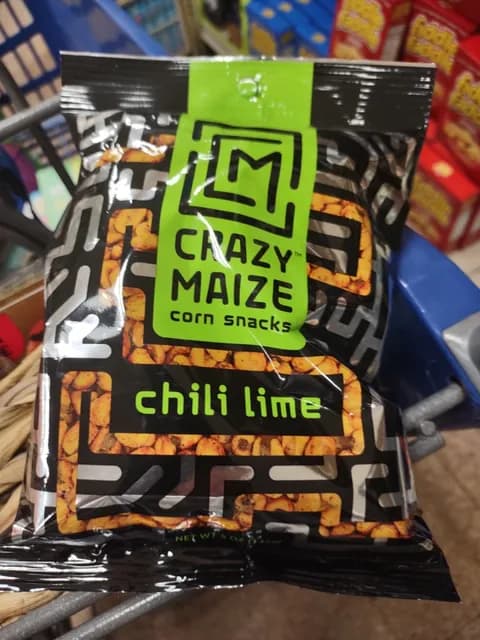 Crazy Maize Corn Snacks Chili Lime