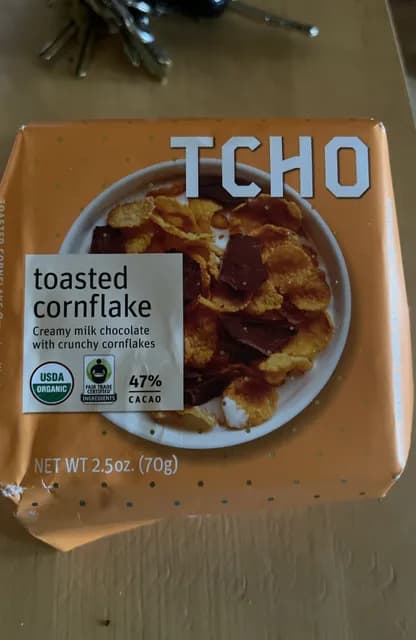 Tcho Toasted Cornflake Milk Chocolate