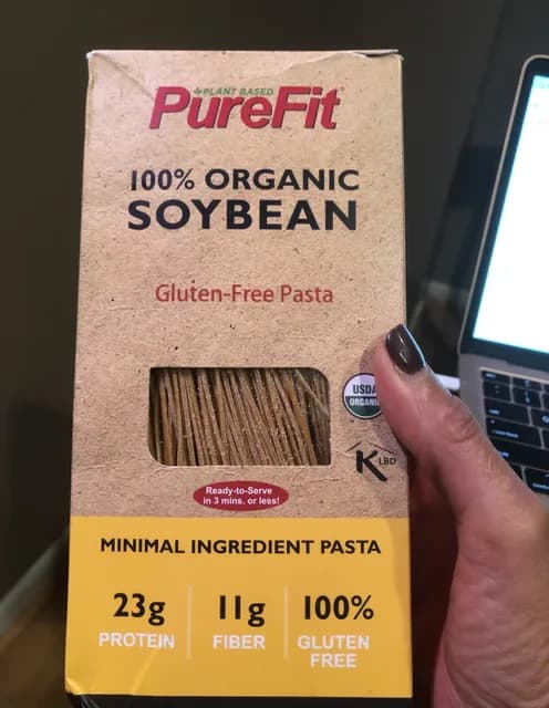 Purefit Plant Based 100% Organic Soybean Gluten-Free Pasta