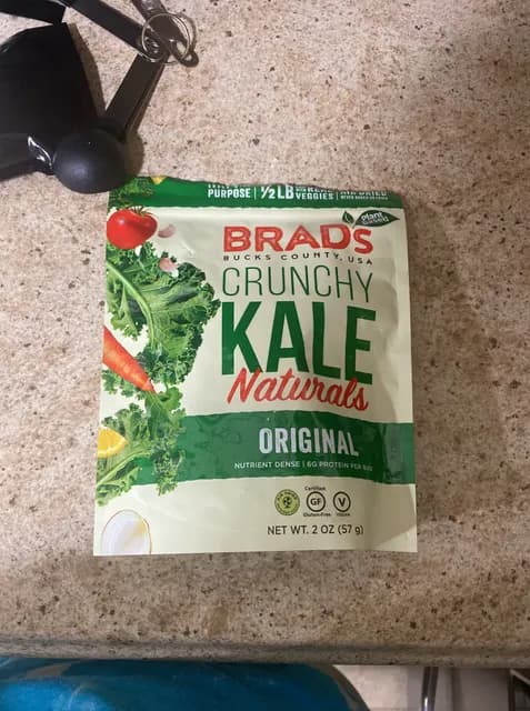 Brad'S Plant Based Crunchy Kale Naturals Original