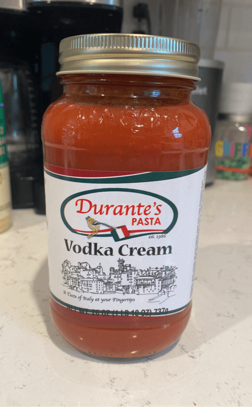 Durante'S Pasta Vodka Cream