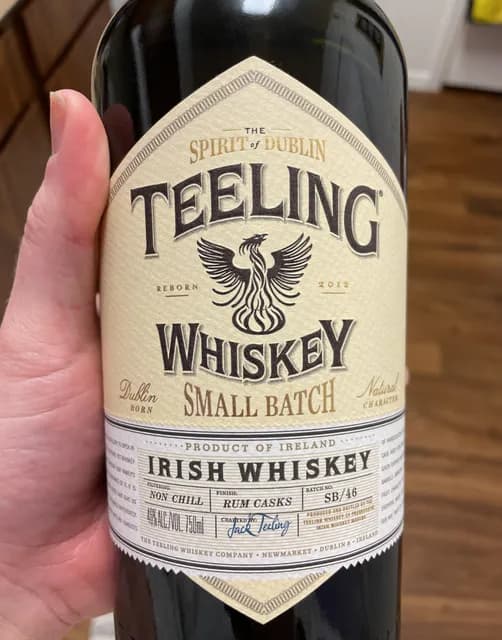 Teeling Small Batch Irish Whiskey