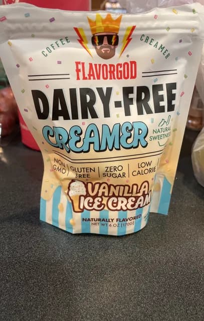 Flavorgod Dairy-Free Creamer Vanilla Ice Cream